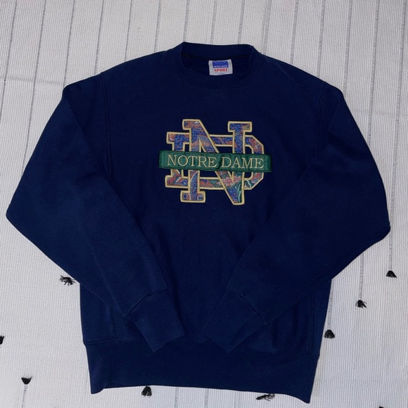 Vintage Notre Dame Crewneck (L) - Picture 1 of 4